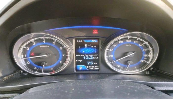 2020 Maruti Baleno ZETA CVT PETROL 1.2, Petrol, Automatic, 43,874 km, interior