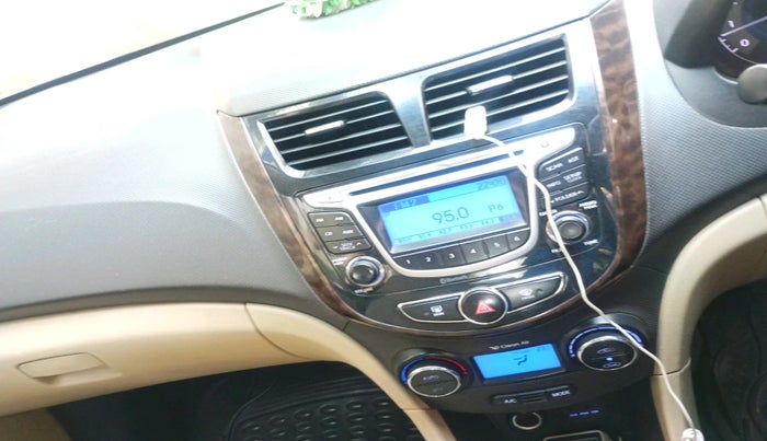 2013 Hyundai Verna FLUIDIC 1.6 VTVT SX, Petrol, Manual, 1,37,441 km, interior