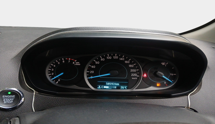 2019 Ford New Figo TITANIUM 1.2 PETROL MT, Petrol, Manual, 58,593 km, interior
