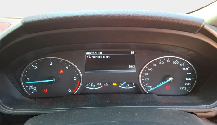 2019 Ford Ecosport TITANIUM 1.5L DIESEL, Diesel, Manual, 58,835 km, interior