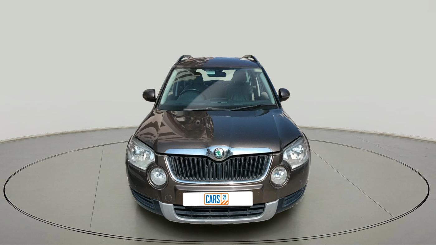 2012 Skoda Yeti ELEGANCE 2.0 TDI CR 4X4, Diesel, Manual, 1,53,400 km, exterior