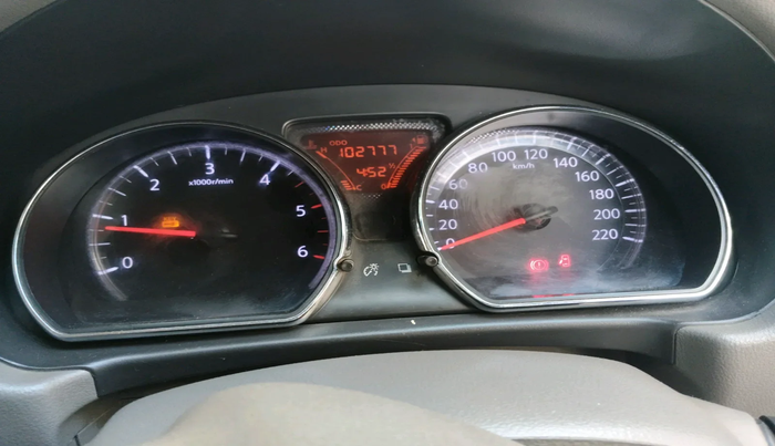2012 Nissan Sunny XV DIESEL, Diesel, Manual, 1,02,777 km, interior
