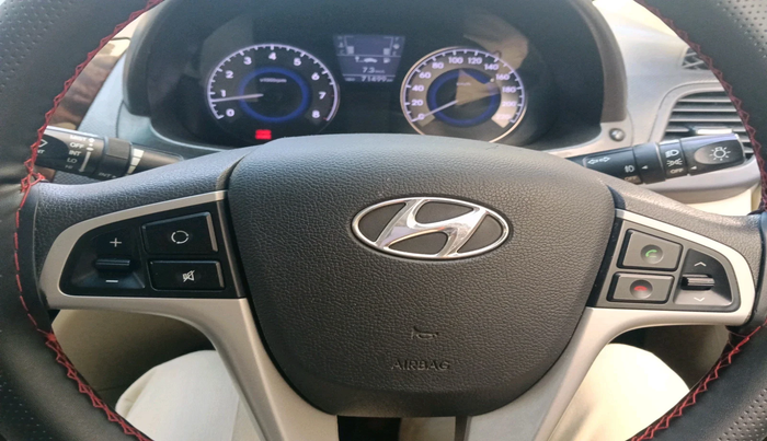 2014 Hyundai Verna FLUIDIC 1.6 VTVT SX, Petrol, Manual, 71,499 km, interior