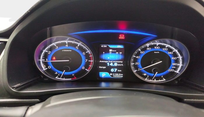 2017 Maruti Baleno ZETA CVT PETROL 1.2, Petrol, Automatic, 76,595 km, interior