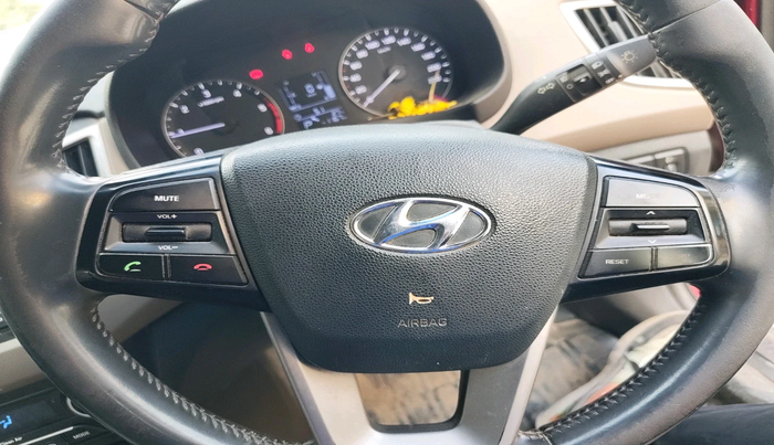 2018 Hyundai Creta SX PLUS AT 1.6 DIESEL, Diesel, Automatic, 2,08,874 km, interior