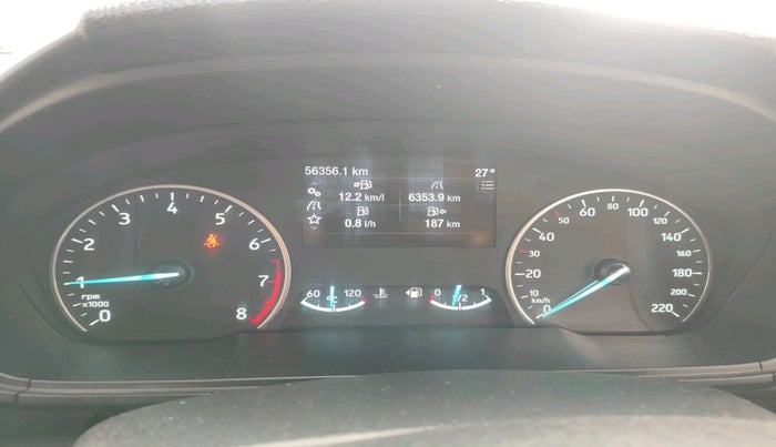 2020 Ford Ecosport TITANIUM 1.5 SPORTS(SUNROOF) PETROL, Petrol, Manual, 56,356 km, interior