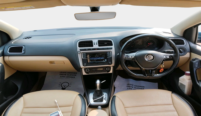 2017 Volkswagen Ameo HIGHLINE PLUS 1.5L AT 16 ALLOY, Diesel, Automatic, 80,354 km, interior