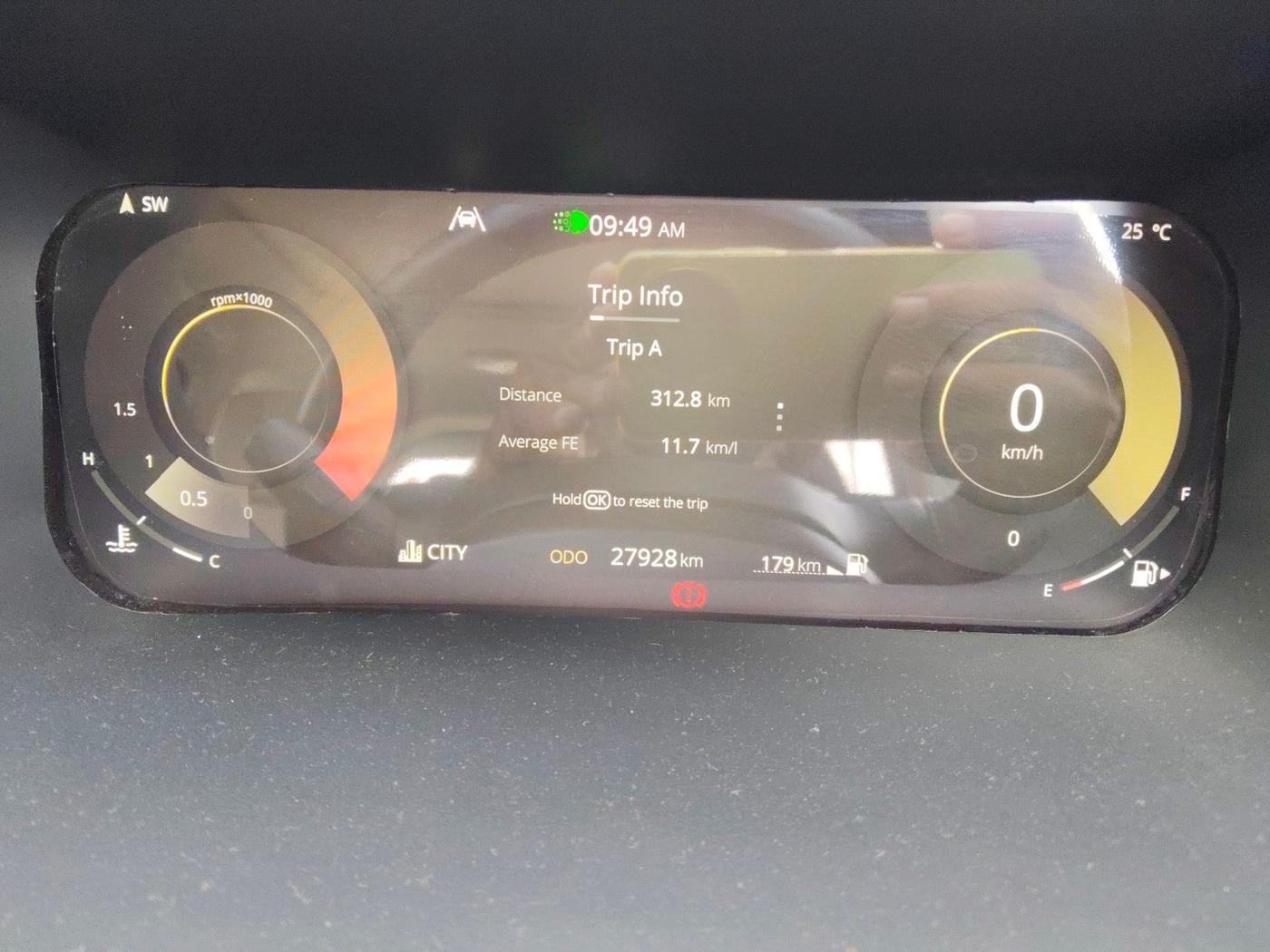 2024 Tata Safari ACCOMPLISHED PLUS 6 STR DUAL TONE, Diesel, Manual, 27,928 km, interior