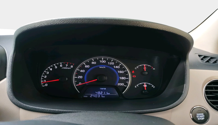 2016 Hyundai Grand i10 ASTA (O) 1.2 KAPPA VTVT, Petrol, Manual, 24,031 km, interior