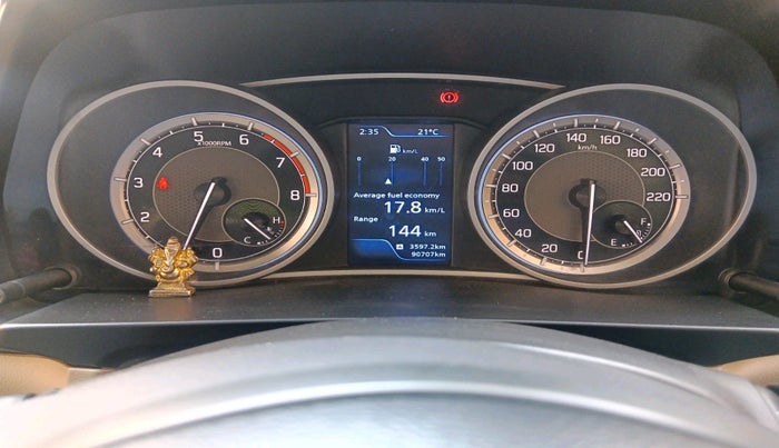 2020 Maruti Dzire ZXI Plus, Petrol, Manual, 90,707 km, interior
