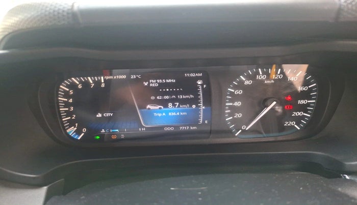 2023 Tata ALTROZ XZ PLUS I-TURBO PETROL DARK EDITION, Petrol, Manual, 7,717 km, interior