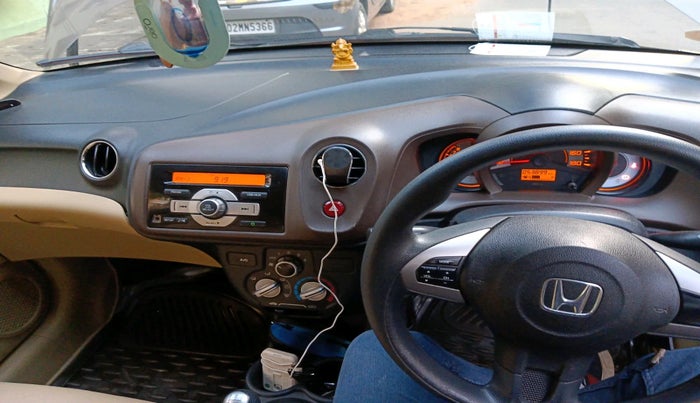 2013 Honda Brio S MT, Petrol, Manual, 53,899 km, interior