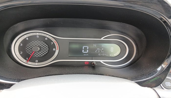 2020 Hyundai AURA SX PLUS 1.2 AMT, Petrol, Automatic, 16,494 km, interior