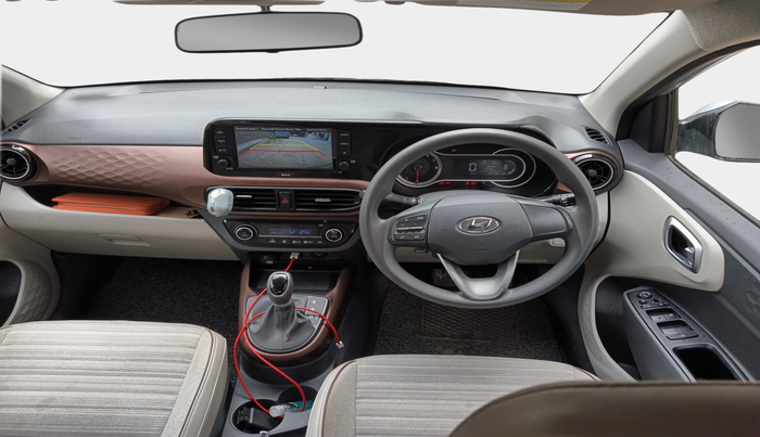2020 Hyundai AURA SX PLUS 1.2 AMT, Petrol, Automatic, 16,494 km, interior