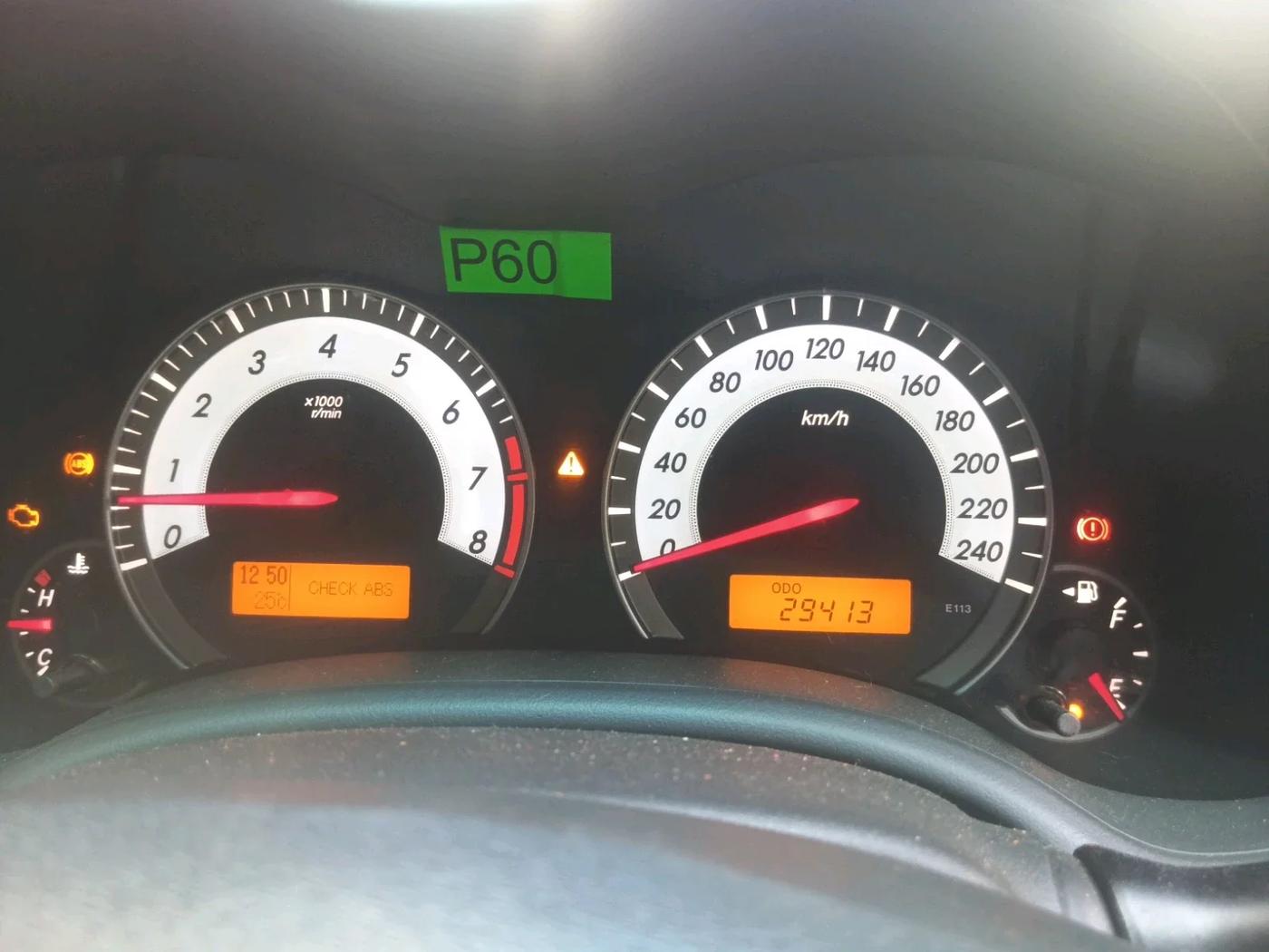 2011 Toyota Corolla Altis G PETROL, Petrol, Manual, 29,413 km, interior