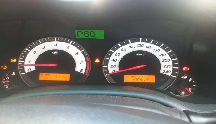 2011 Toyota Corolla Altis G PETROL, Petrol, Manual, 29,413 km, interior