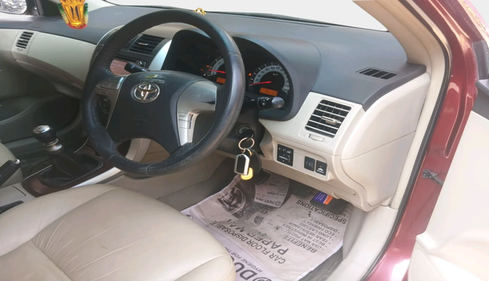 2011 Toyota Corolla Altis G PETROL, Petrol, Manual, 29,413 km, interior