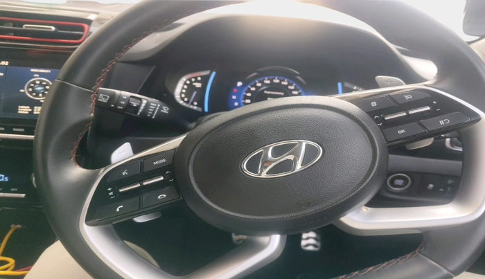 2022 Hyundai Creta SX (O) 1.4 TURBO DCT, Petrol, Automatic, 18,360 km, interior