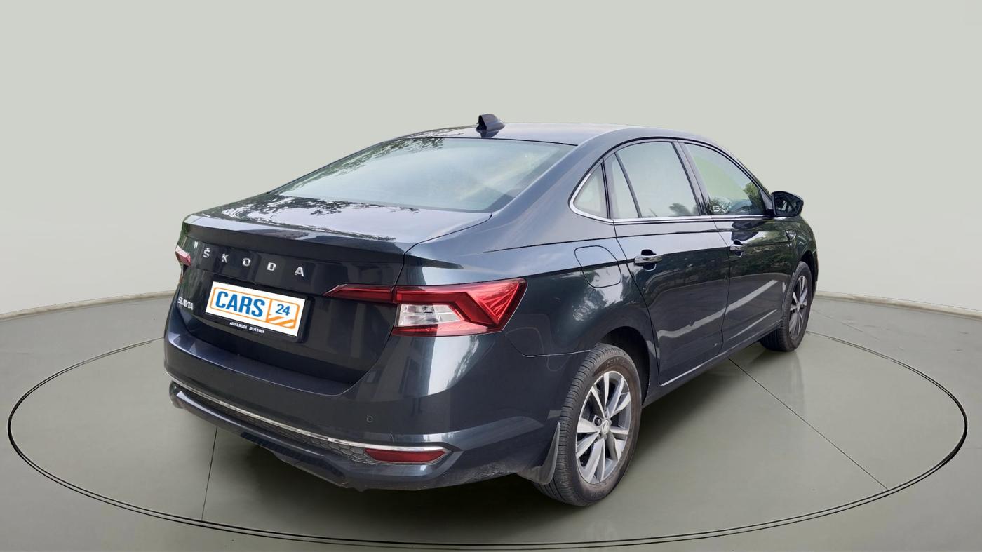 2023 Skoda SLAVIA STYLE 1.0L TSI AT, Petrol, Automatic, 19,443 km, exterior
