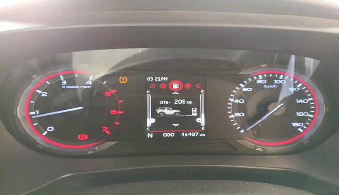 2022 Mahindra Thar LX D 4*4 MT HT, Diesel, Manual, 45,497 km, interior