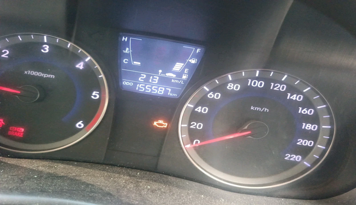 2013 Hyundai Verna FLUIDIC 1.4 CRDI, Diesel, Manual, 1,55,587 km, interior