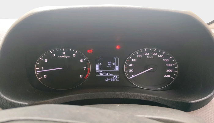 2016 Hyundai Creta SX PLUS 1.6 PETROL, Petrol, Manual, 1,24,337 km, interior