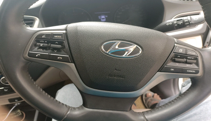 2018 Hyundai Verna 1.6 SX (O) CRDI MT, Diesel, Manual, 36,270 km, interior