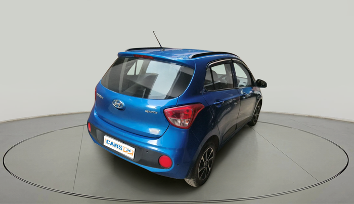 2018 Hyundai Grand i10 SPORTZ (O) AT 1.2 KAPPA VTVT, Petrol, Automatic, 32,870 km, exterior