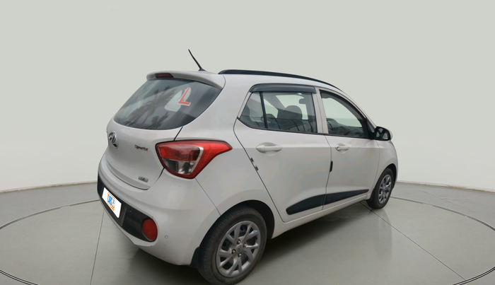 2017 Hyundai Grand i10 SPORTZ (O) 1.2 KAPPA VTVT, Petrol, Manual, 37,926 km, exterior