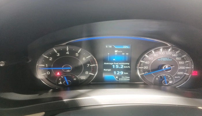 2021 Maruti Ciaz ALPHA 1.5 SHVS PETROL, Petrol, Manual, 35,550 km, interior