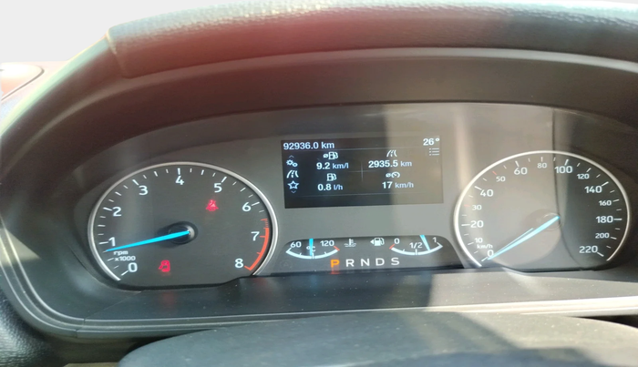 2020 Ford Ecosport TITANIUM 1.5L PETROL AT, Petrol, Automatic, 92,960 km, interior