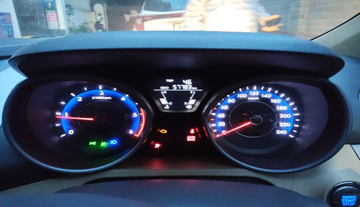 2013 Hyundai New Elantra 1.6 SX MT DIESEL, Diesel, Manual, 57,783 km, interior