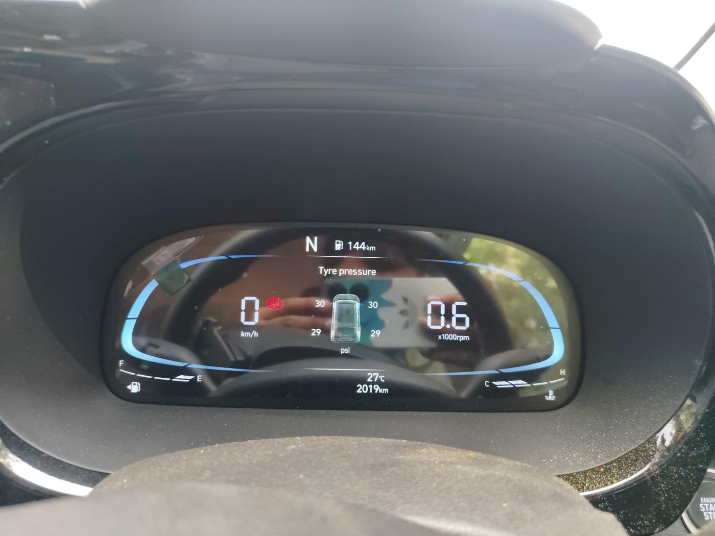 2024 Hyundai EXTER SX(O) CONNECT 1.2 AMT, Petrol, Automatic, 2,020 km, interior