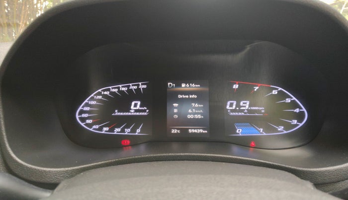 2020 Hyundai Verna SX (O) 1.0 TURBO DCT, Petrol, Automatic, 59,439 km, interior