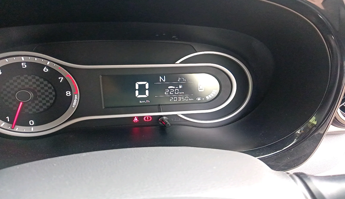 2020 Hyundai GRAND I10 NIOS SPORTZ AMT 1.2 KAPPA VTVT, Petrol, Automatic, 20,350 km, interior