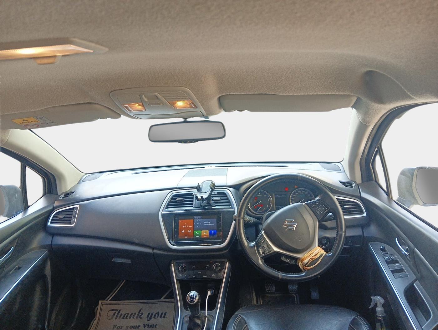 2018 Maruti S Cross ALPHA 1.3, Diesel, Manual, 1,20,019 km, interior