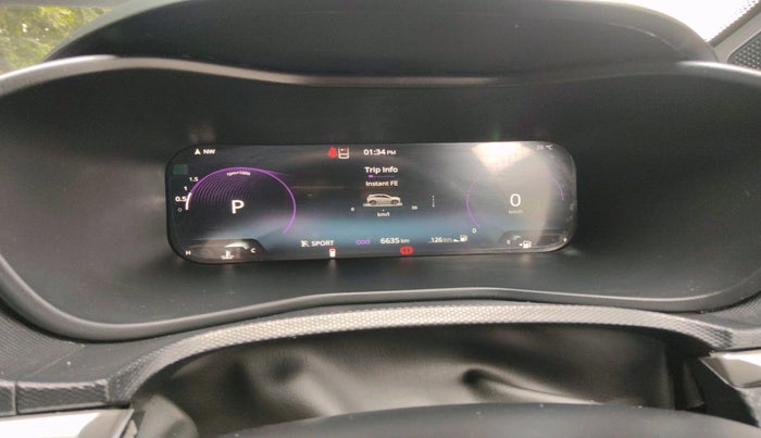 2024 Tata NEXON Fearless Plus S 1.2 Revotron 7DCA Dark Edition, Petrol, Automatic, 6,635 km, interior