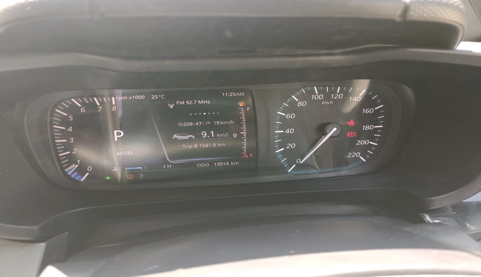 2022 Tata ALTROZ XZA PLUS DARK EDTION, Petrol, Automatic, 13,514 km, interior