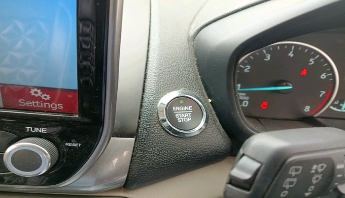 2020 Ford Ecosport TITANIUM 1.5L PETROL AT, Petrol, Automatic, 31,093 km, interior