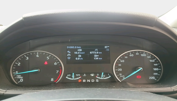 2020 Ford Ecosport TITANIUM 1.5L PETROL AT, Petrol, Automatic, 31,093 km, interior