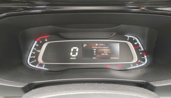 2022 KIA SONET HTX 1.0 DCT, Petrol, Automatic, 22,558 km, interior