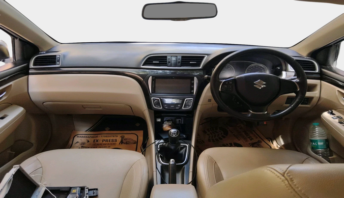 2015 Maruti Ciaz ZXI+, Petrol, Manual, 1,37,835 km, interior