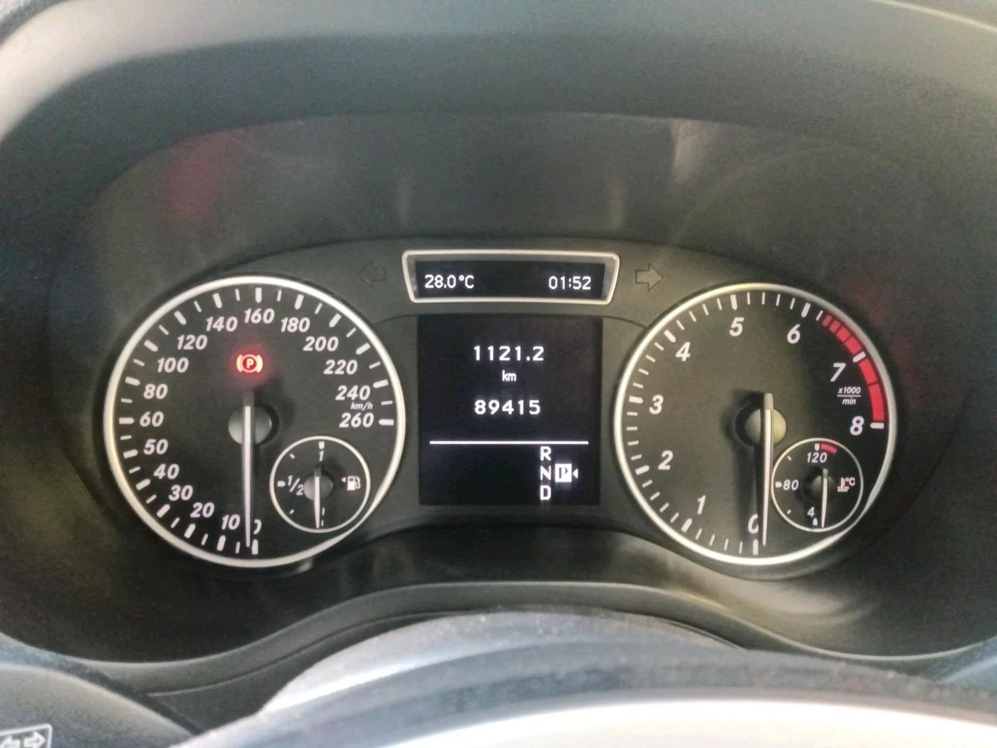 2012 Mercedes Benz B Class B 180 SPORTS PETROL, Petrol, Automatic, 89,412 km, interior