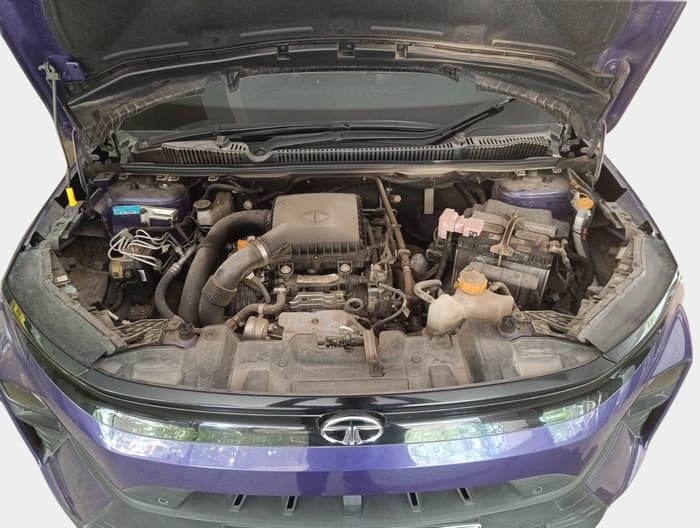 2023 Tata NEXON FEARLESS PURPLE SUNROOF DCA DUAL TONE 1.2 PETROL, Petrol, Automatic, 8,228 km, exterior