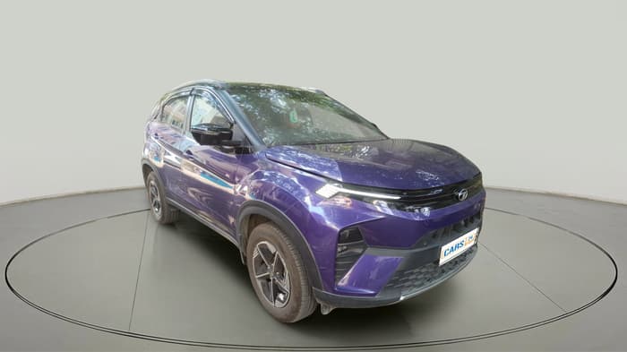 2023 Tata NEXON FEARLESS PURPLE SUNROOF DCA DUAL TONE 1.2 PETROL, Petrol, Automatic, 8,228 km, exterior