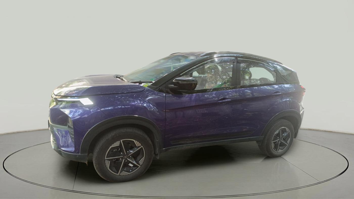 2023 Tata NEXON FEARLESS PURPLE SUNROOF DCA DUAL TONE 1.2 PETROL, Petrol, Automatic, 8,228 km, exterior