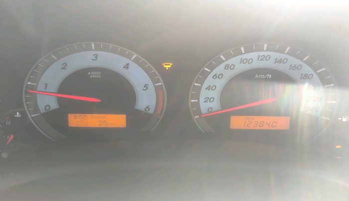 2012 Toyota Corolla Altis G DIESEL, Diesel, Manual, 1,23,840 km, interior