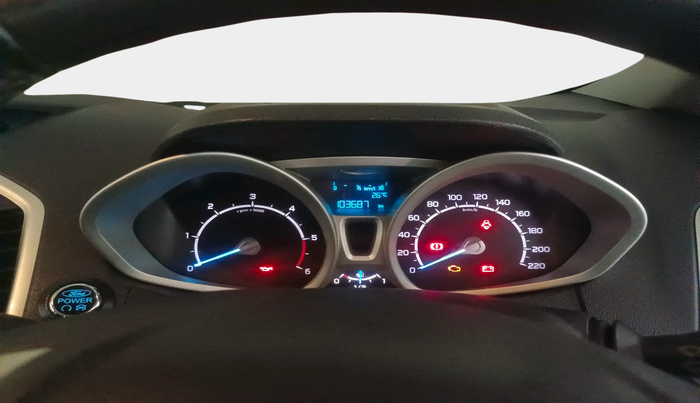 2014 Ford Ecosport TITANIUM 1.5L DIESEL (OPT), Diesel, Manual, 1,03,687 km, interior