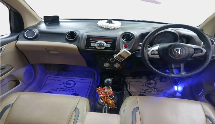 2013 Honda Amaze 1.2L I-VTEC VX, Petrol, Manual, 90,703 km, interior