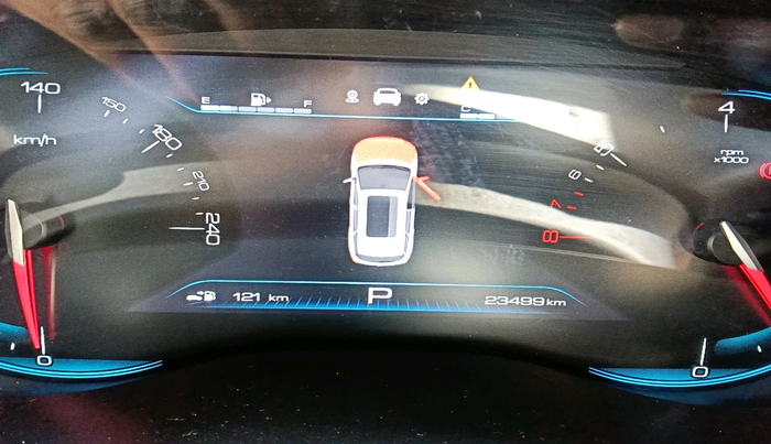 2020 MG HECTOR SHARP 1.5 DCT PETROL, Petrol, Automatic, 23,499 km, interior